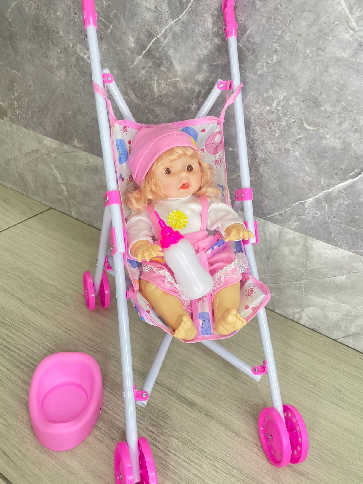 BEBE CON COCHE A2406-646